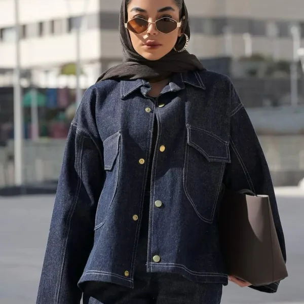 ست کت و شلوار جین مدل لوسی